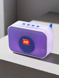 MZ M412SP Portable Bluetooth Speaker – Dynamic Thunder Sound, High Bass, 5W Output (Multicolor, Stereo)